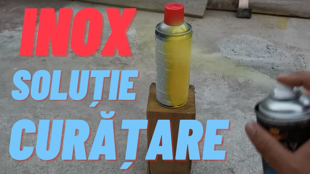 Cum sa cureti inoxul. How to Clean Stainless Steel.