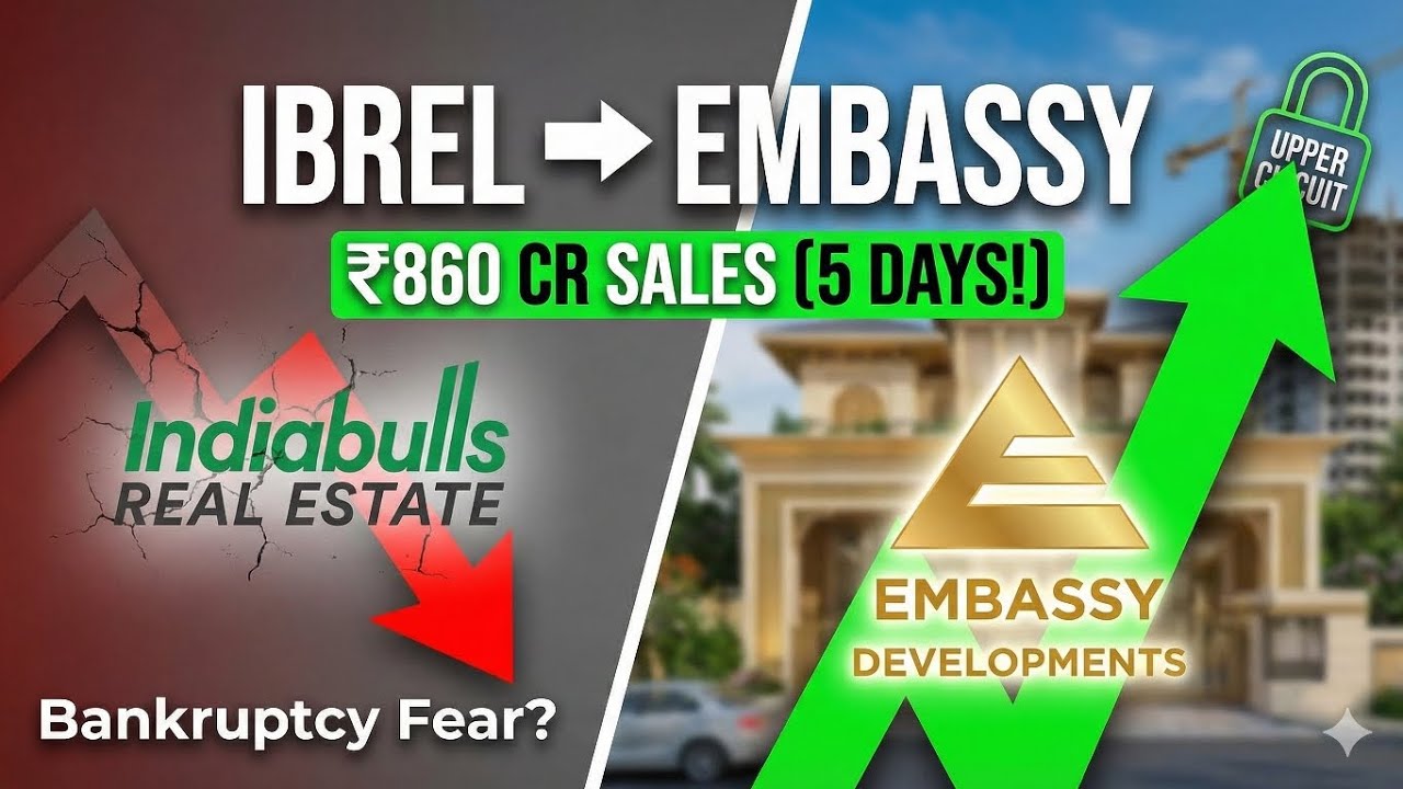 Indiabulls is NOW Embassy Developments! 🚀 Why Upper Circuit? | Full Analysis
