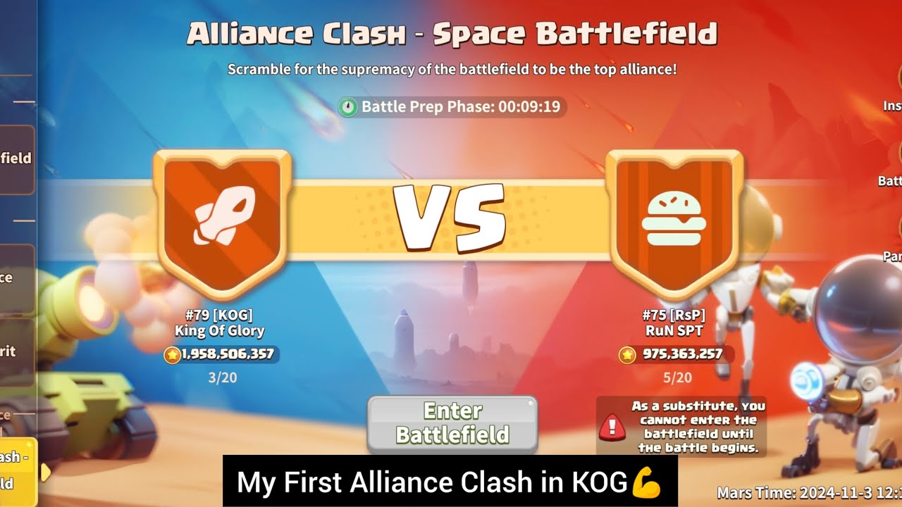 Alliance Clash - Space Battlefield | BUILD MASTER