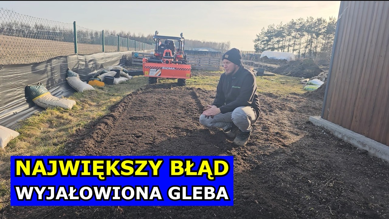 Błędne Przygotowanie Gleby pod Warzywa. Jak Krok po Kroku Przygotować Glebę Obornik Kompost Nawozy.