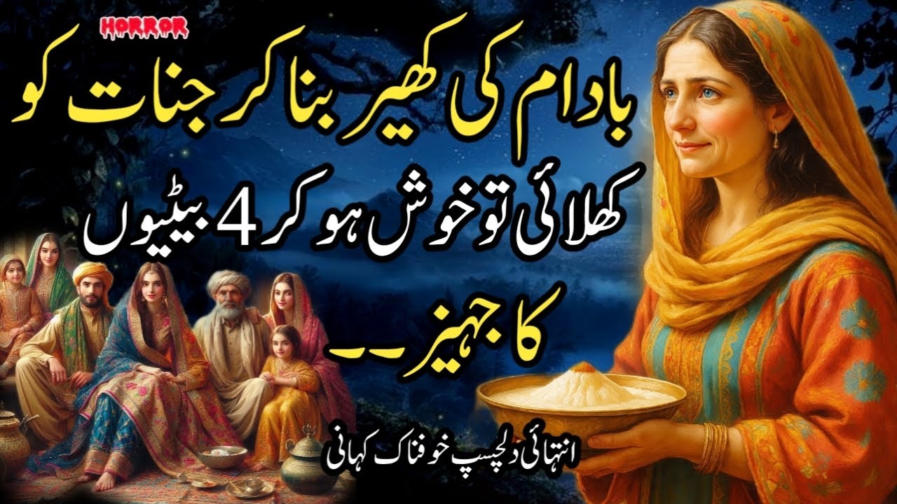 Badam Ki Kheer Bana Kar Jinnat Ko Khilai To Khush Ho Kar 4 Betiyon Ka Jahez…