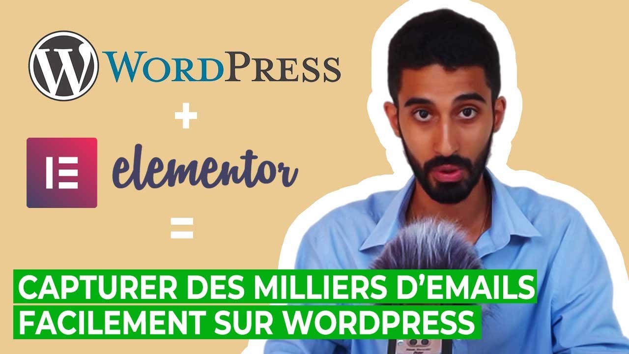 Votre page de capture d'emails sur WordPress en 20min (tutoriel Elementor Pro)