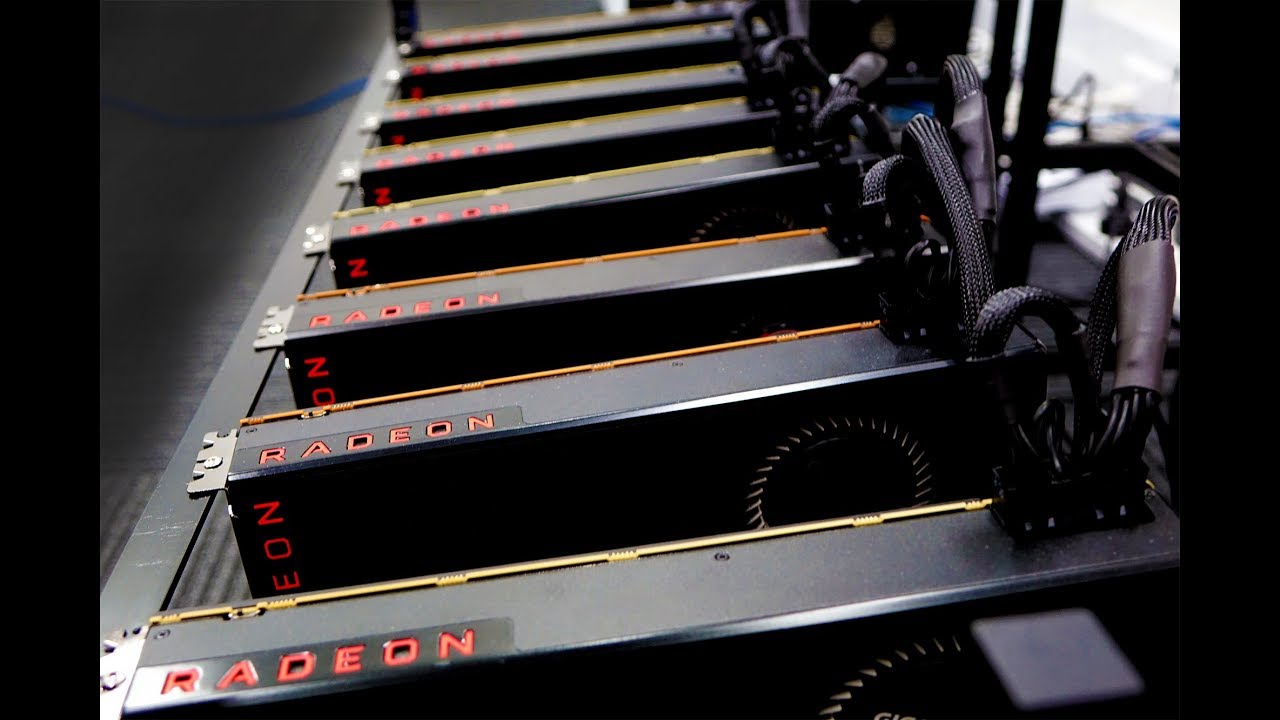 37x VEGA 64's, Staging Area for Building Mining Rigs