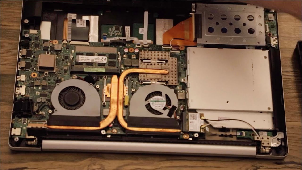 Замена шлейфа на ноутбуке Asus N550J