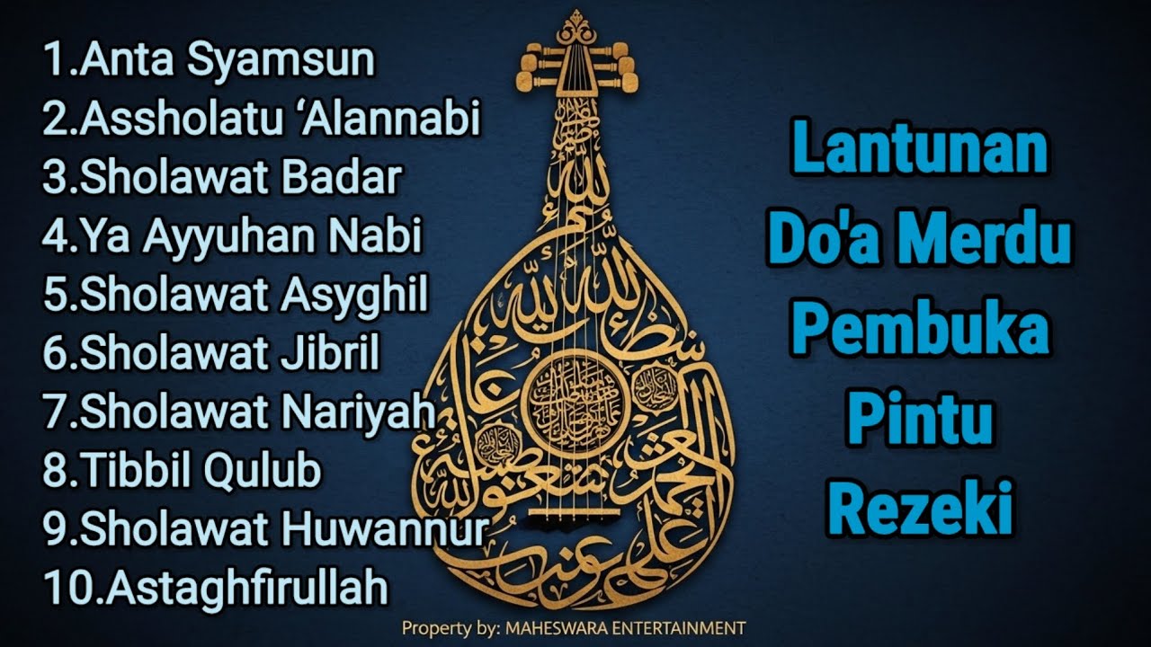 SHOLAWAT PEMBUKA REZEKI & KETENANGAN HATI | SHOLAWAT NABI 1 JAM NONSTOP