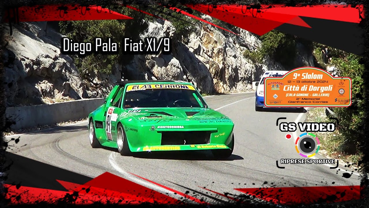 9° Slalom Città di Dorgali 2024 | Diego Pala | Fiat X1/9