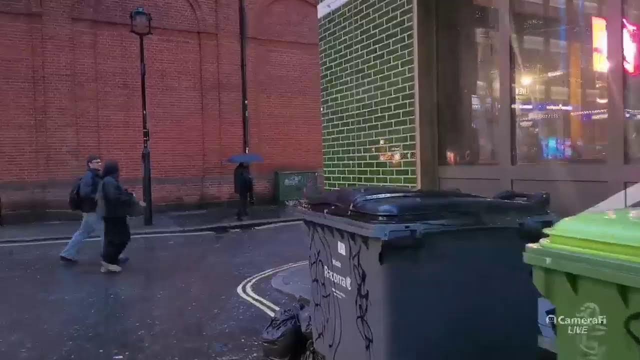 Palantir launch of weekly protest - gathering - Soho square Palantir London HQ