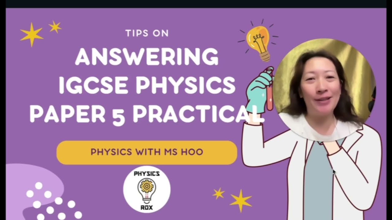 Tips on answering IGCSE Physics Paper 5 (Practical Paper) - IGCSE Physics - Physics Rox