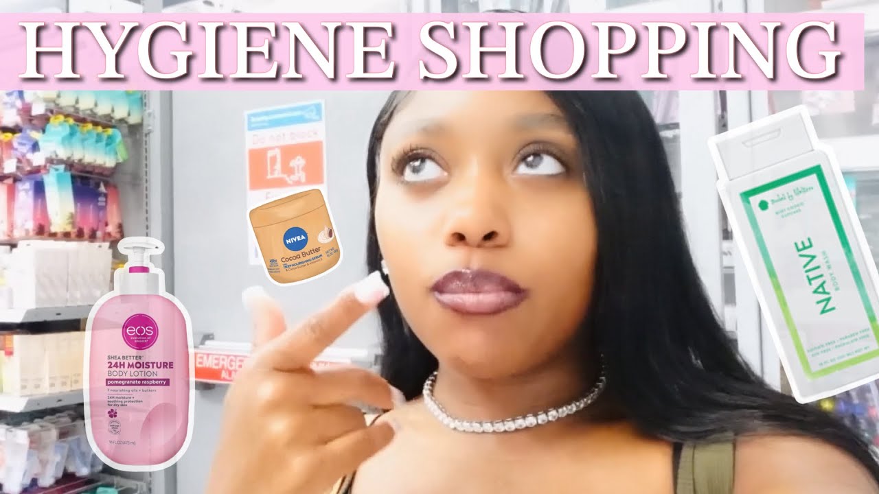 Hygiene shopping vlog + haul