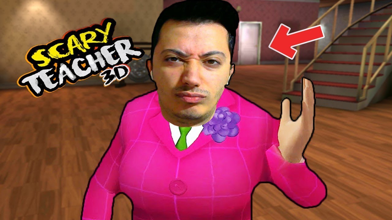HELLO NEİGHBOR KIZ KARDEŞİ KIZGIN ÖĞRETMEN OLDUM - Scary Teacher 3D