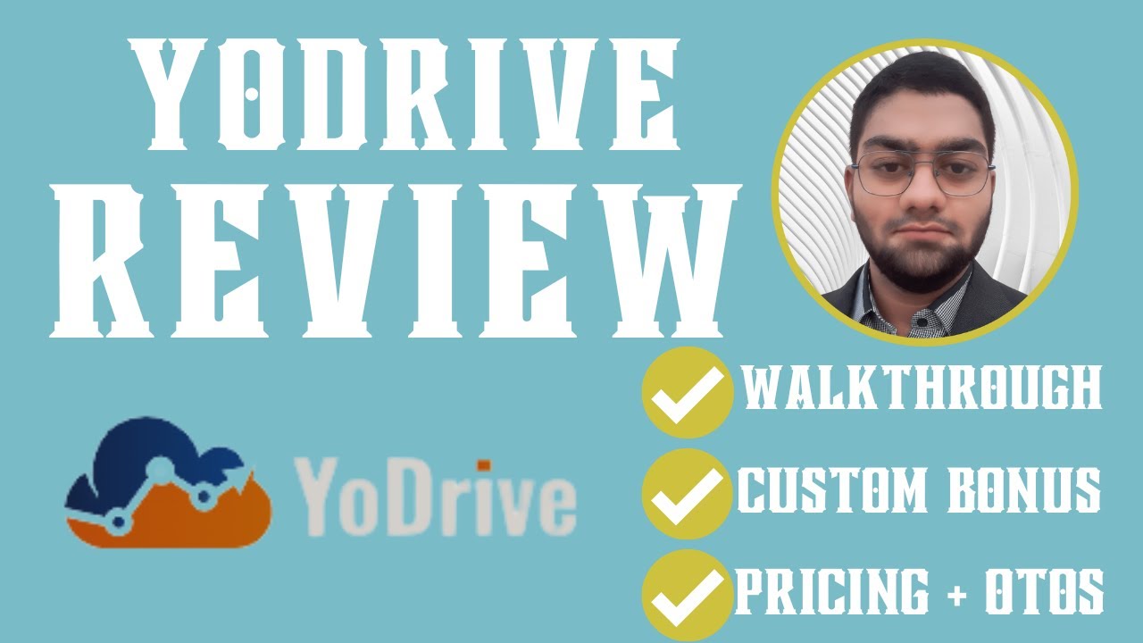 YoDrive Review - ⚠️Don't Get It⚠️ Without My 🎁 Custom Bonuses 🎁 for YoDrive