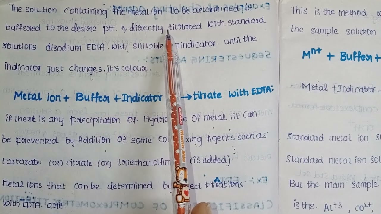 THE COMPLEXOMETRIC TITRATIONS 😊.