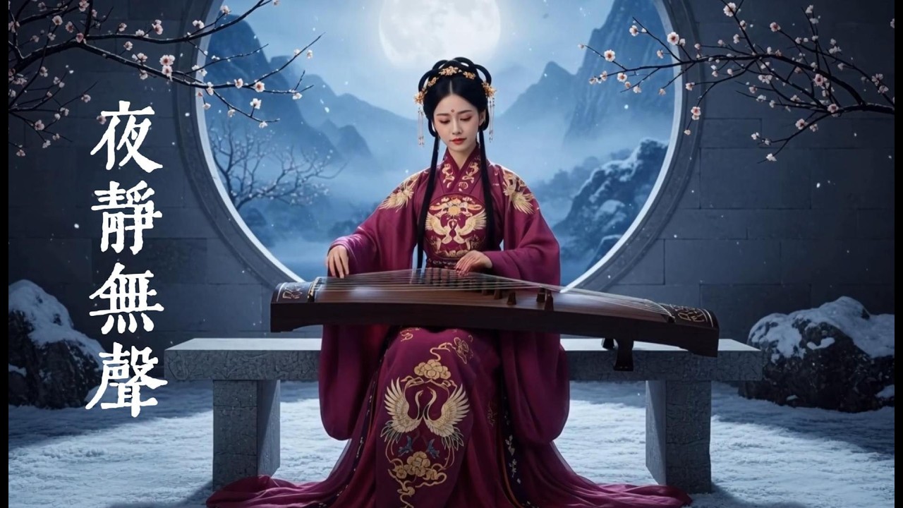夜靜無聲 • 古箏輕吟｜心靈放鬆療癒音樂｜古筝 ｜竹笛 ｜二胡｜ 洞箫｜ 古琴 •  古风純音乐