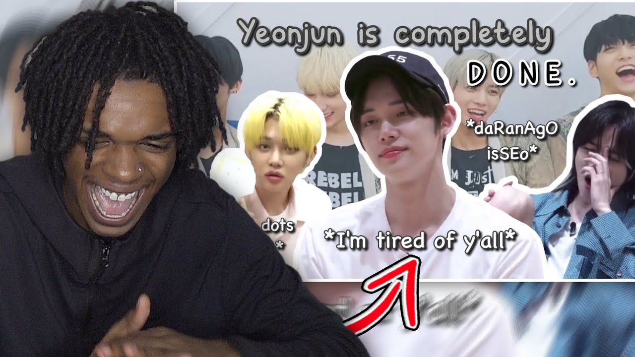 [TXT] Yeonjun being done with everything REACTION
