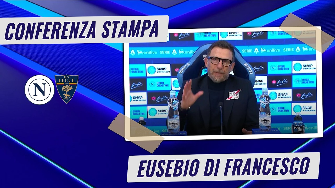 Conferenza stampa | Di Francesco dopo Napoli-Lecce 14/03/2026