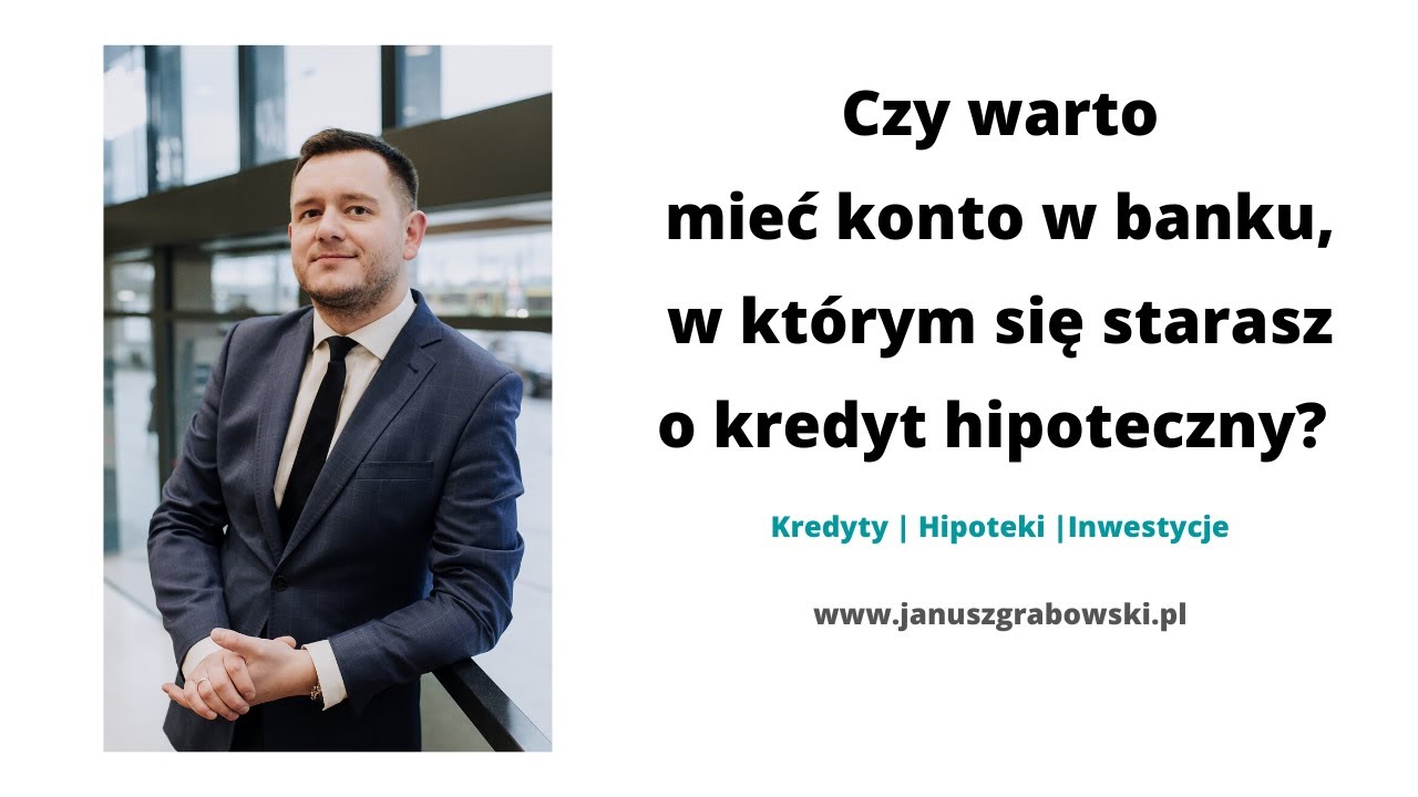 Czy warto mieć konto w banku, w kt&oacute;rym chcesz się starać o kredyt hipoteczny? #kredyty #hipoteki