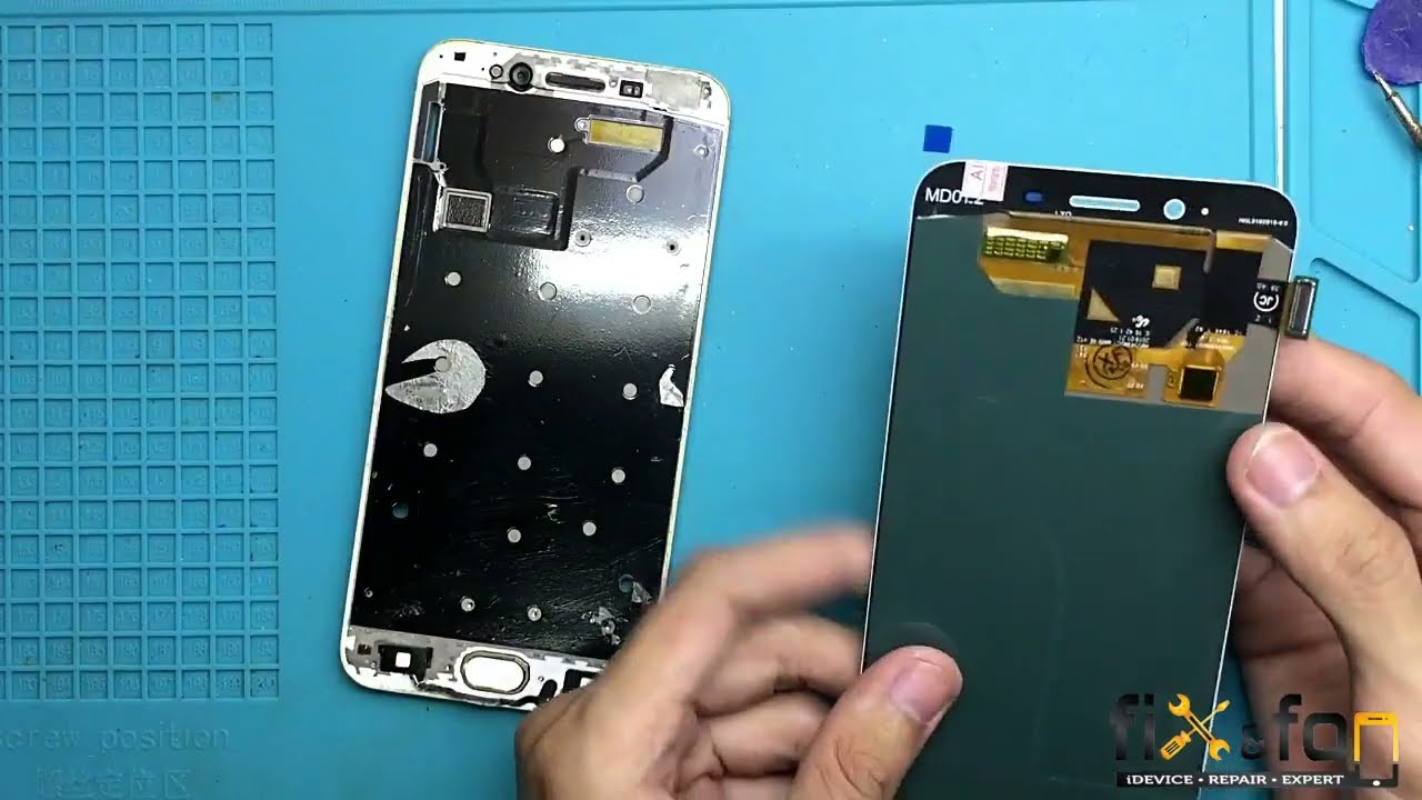 OPPO R9S LCD REPLACEMENT / TUTORIAL CARA TUKAR LCD OPPO R9S