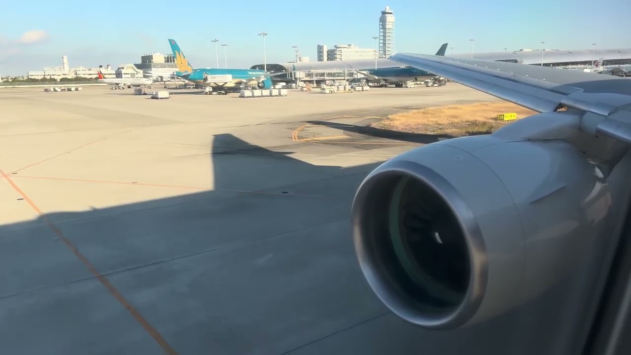 ANA Boeing777-200 関西空港出発&羽田空港到着
