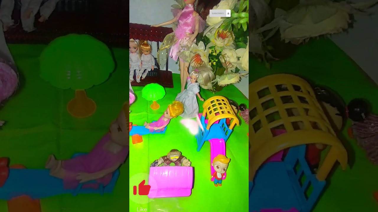 Barbie doll park | #barbiedoll #mini #park #shorts