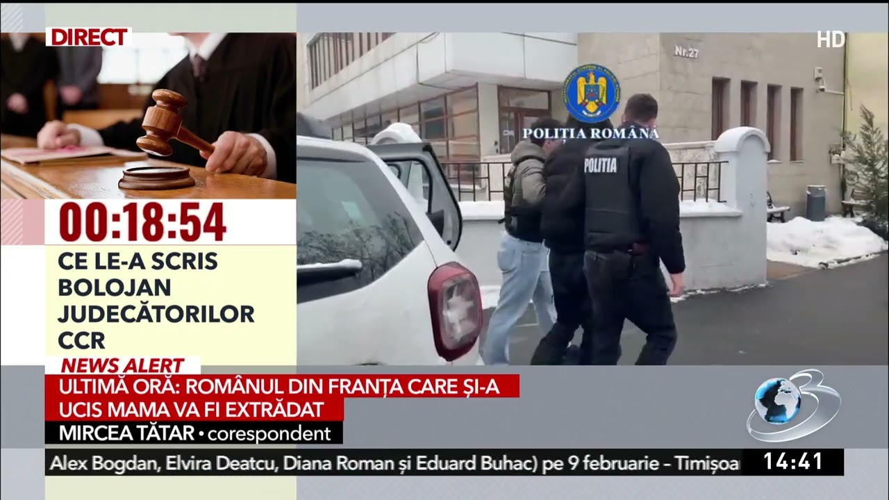 Românul din Franța care și-a ucis mama va fi extrădat