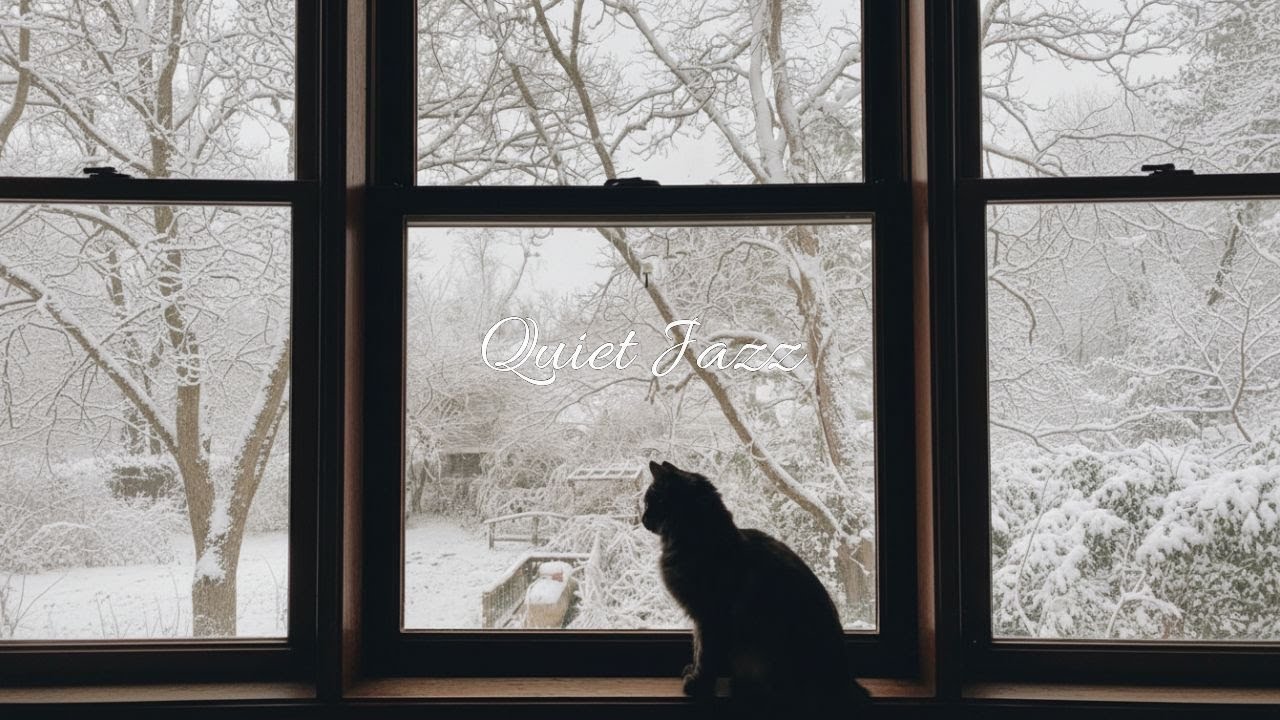 Снег за окном и уютный винтажный джаз | Quiet Winter Jazz 𝐏𝐥𝐚𝐲𝐥𝐢𝐬𝐭