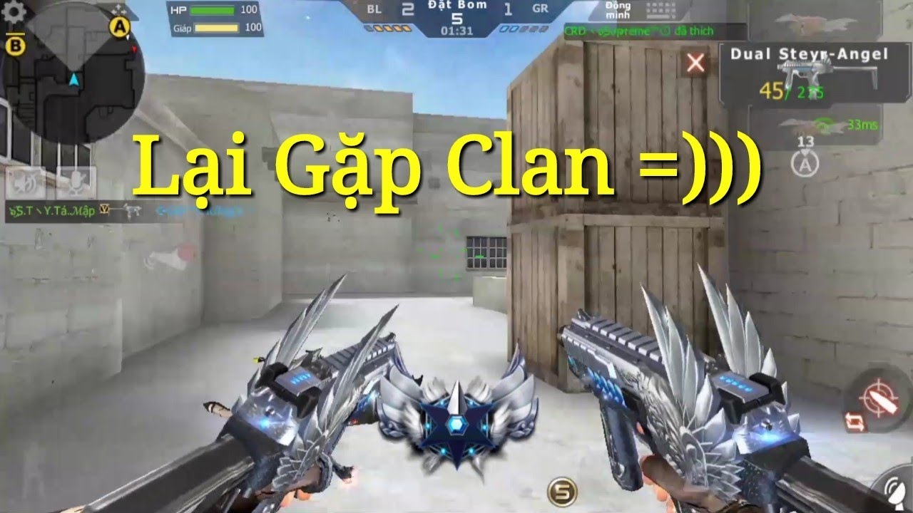 CF Mobile/CF Legends | DUAL TMP Angel [VIP] - Khi Dân Zombie Gặp Clan C4 =)))