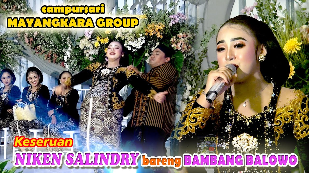 NIKEN SALINDRY & BAMBANG BALOWO bikin ngakak penonton BARENG mayangkara group