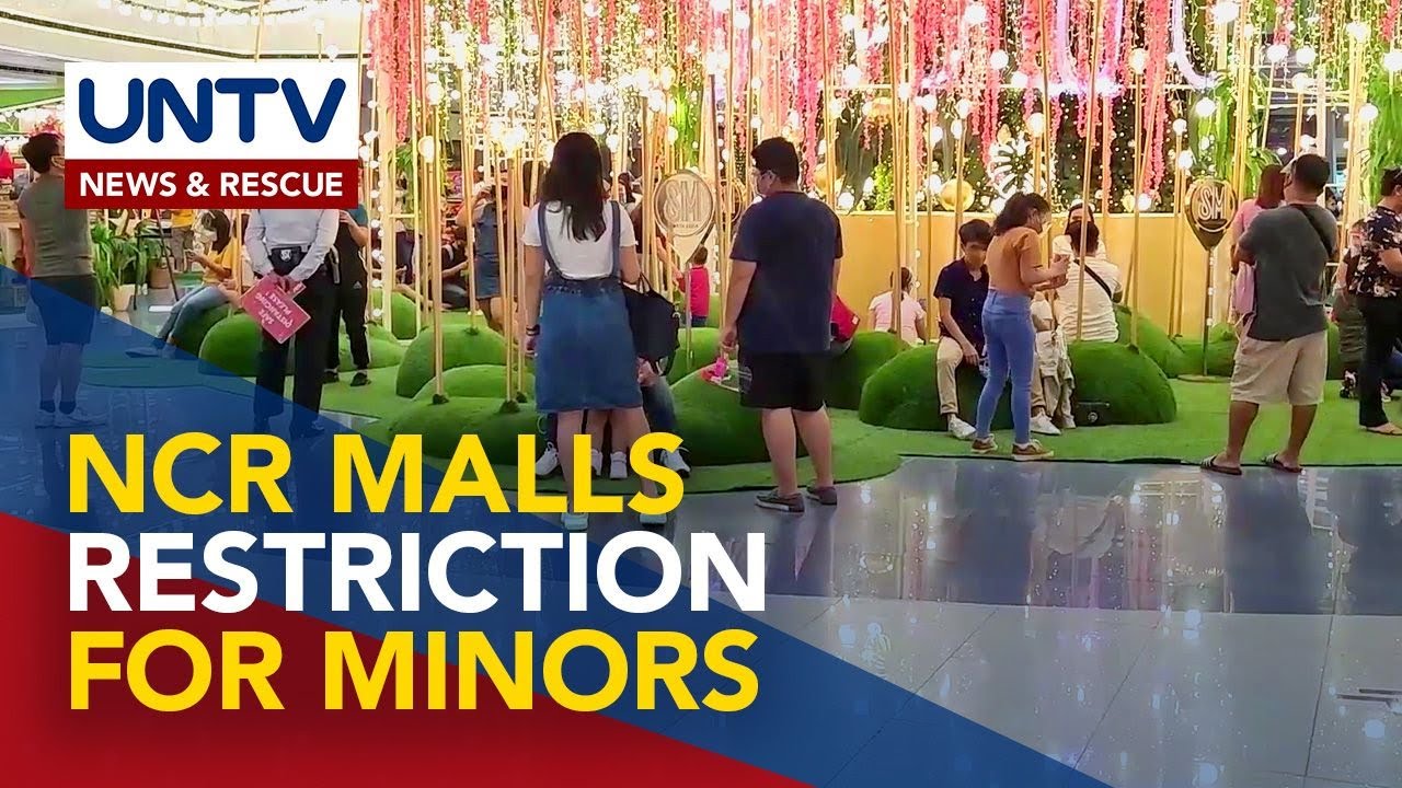 NCR mayors await experts recommendation in restricting minors in malls