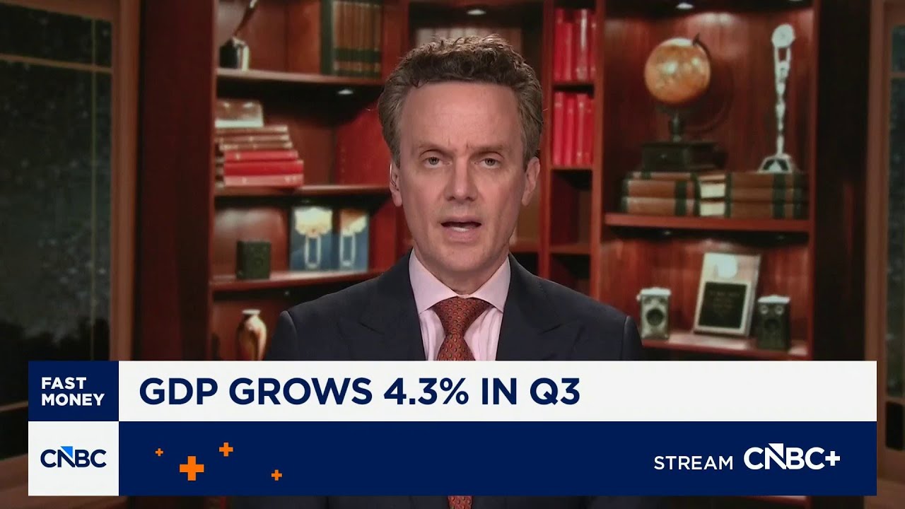 Treasury Official Joe Lavorgna talks robust Q3 GDP numbers