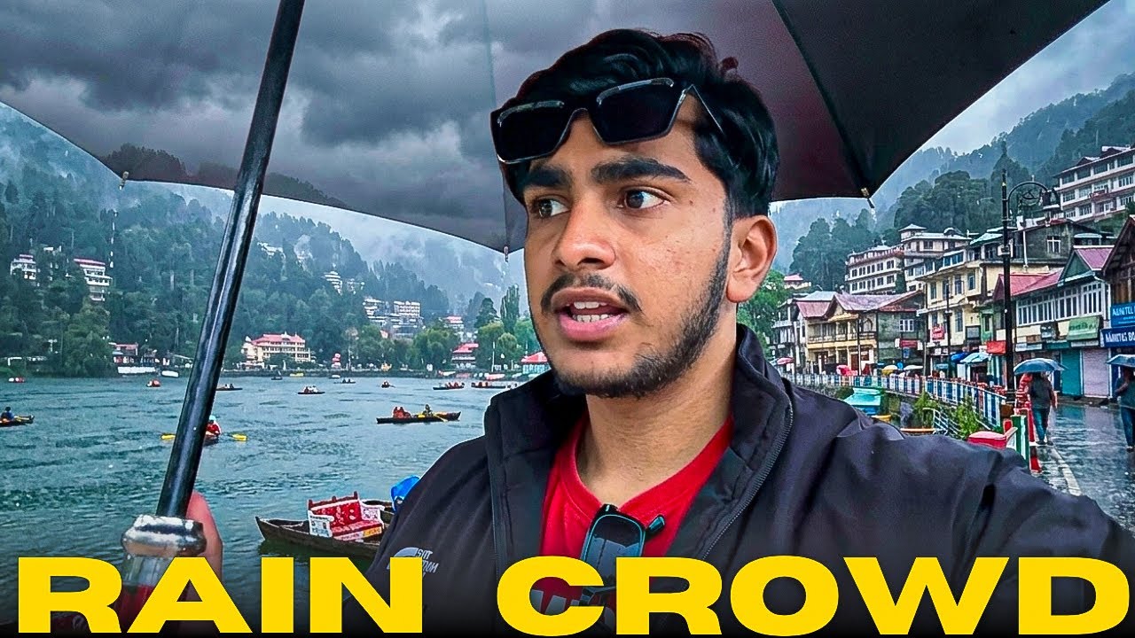Nainital RAIN on Sunday Monsoon🥶 | Nainital Travel Guide | Nainital Budget Tour |