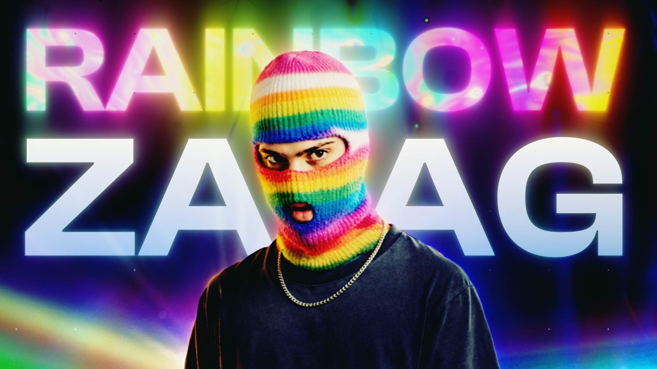 Как сделать кроссовки RAINBOW ZAAG