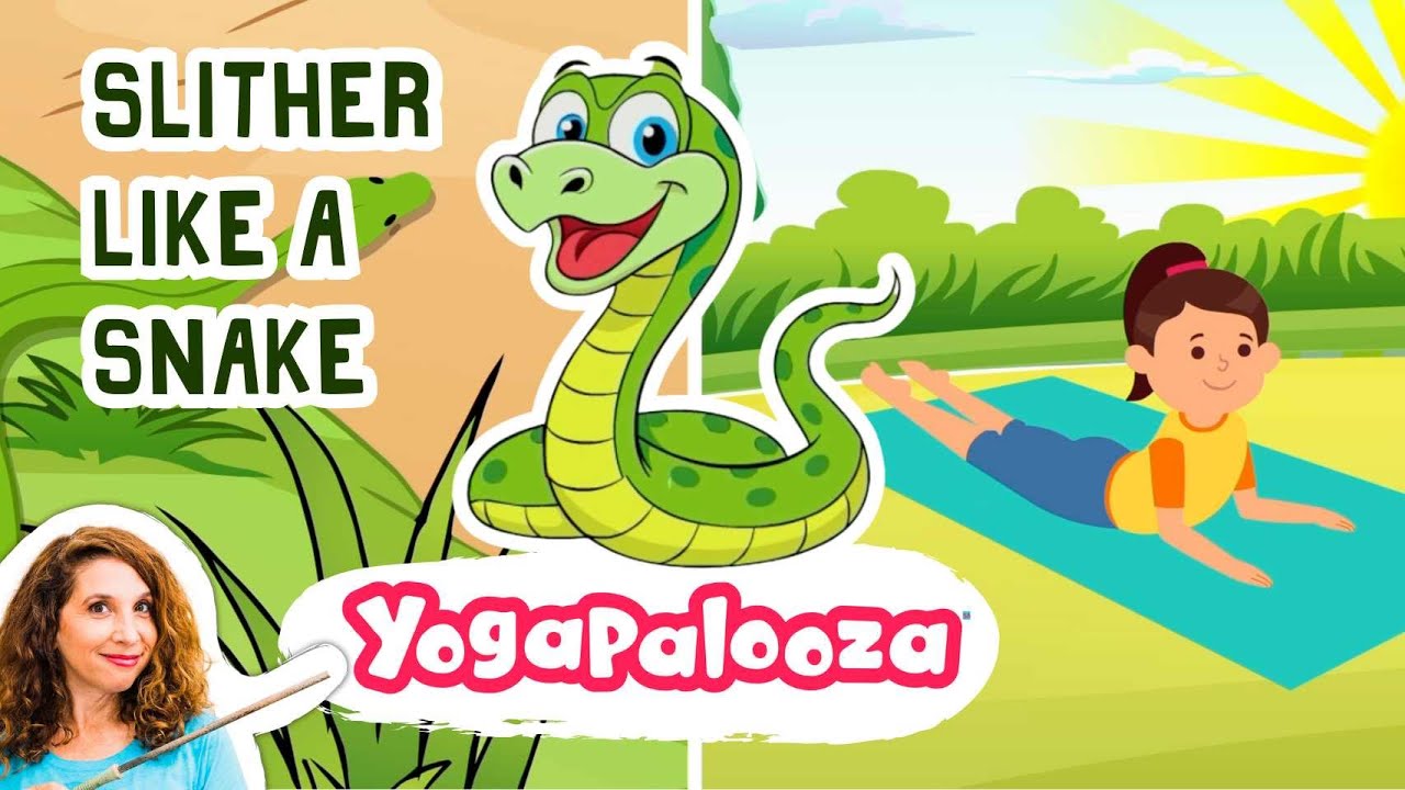 🐍 Slither Like a Snake! Move, Stretch & Relax with @yogapalooza