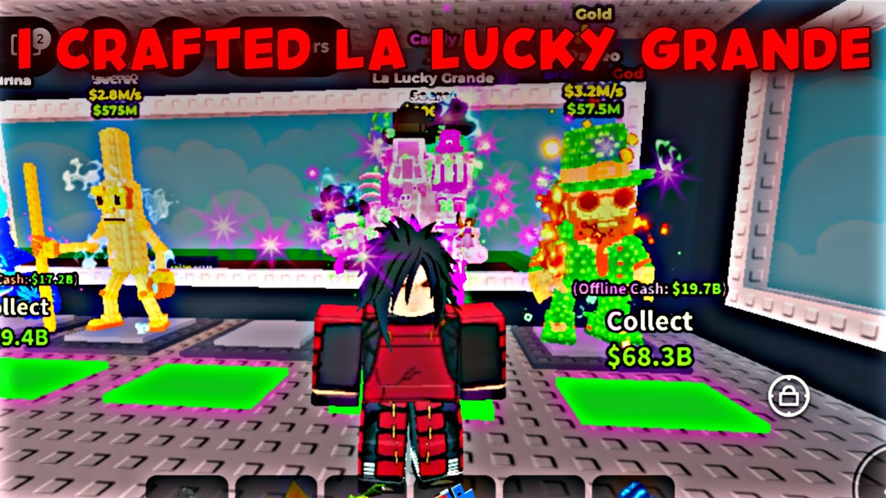 I CRAFTED LA LUCKY GRANDE IN STEAL A BRAINROT 