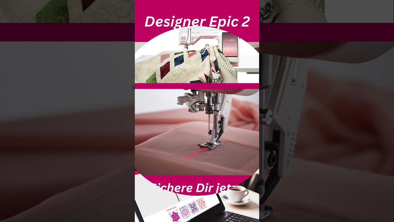 Stickmaschine Husqvarna Viking Designer Epic 2
