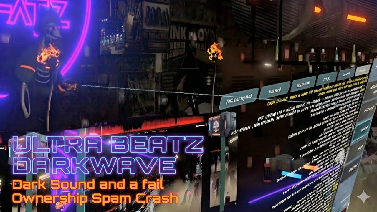 Darkwave Vibes @ Ultra Beatz (VRChat) | Live Set 🖤