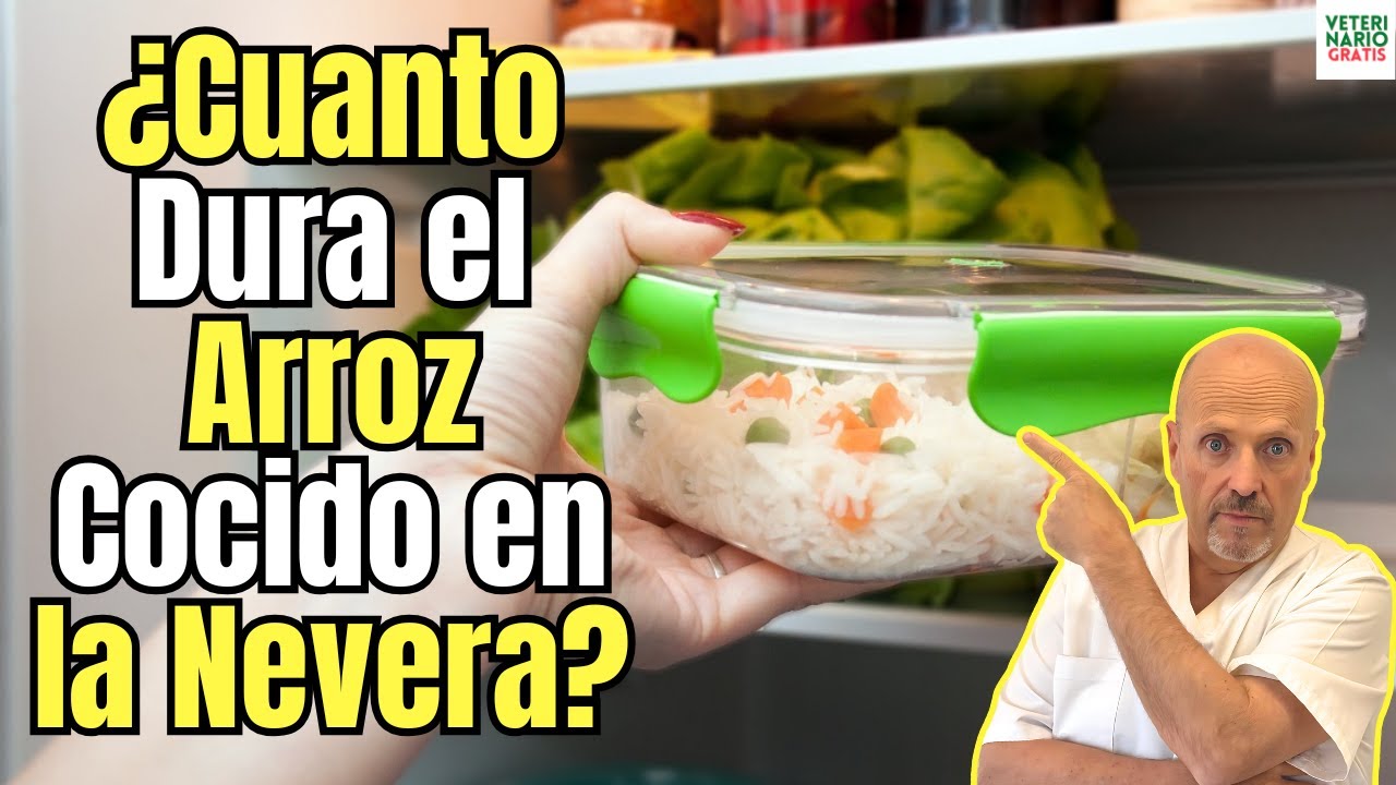 😱¿CUANTO DURA EL ARROZ COCIDO EN LA NEVERA?😱 Y COMO GUARDARLO CORRECTAMENTE