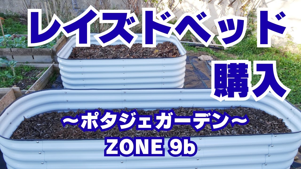 特大レイズドベッド2つをぐだぐだ準備中 | 家庭菜園・混植栽培