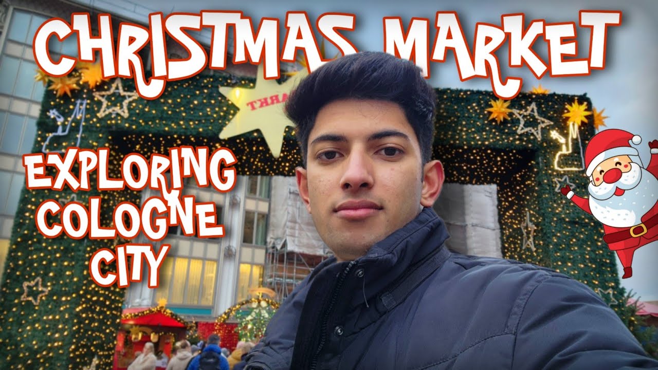 German Christmas Market Tour🎄 | Exploring COLOGNE CITY🇩🇪 | Travel Vlog |