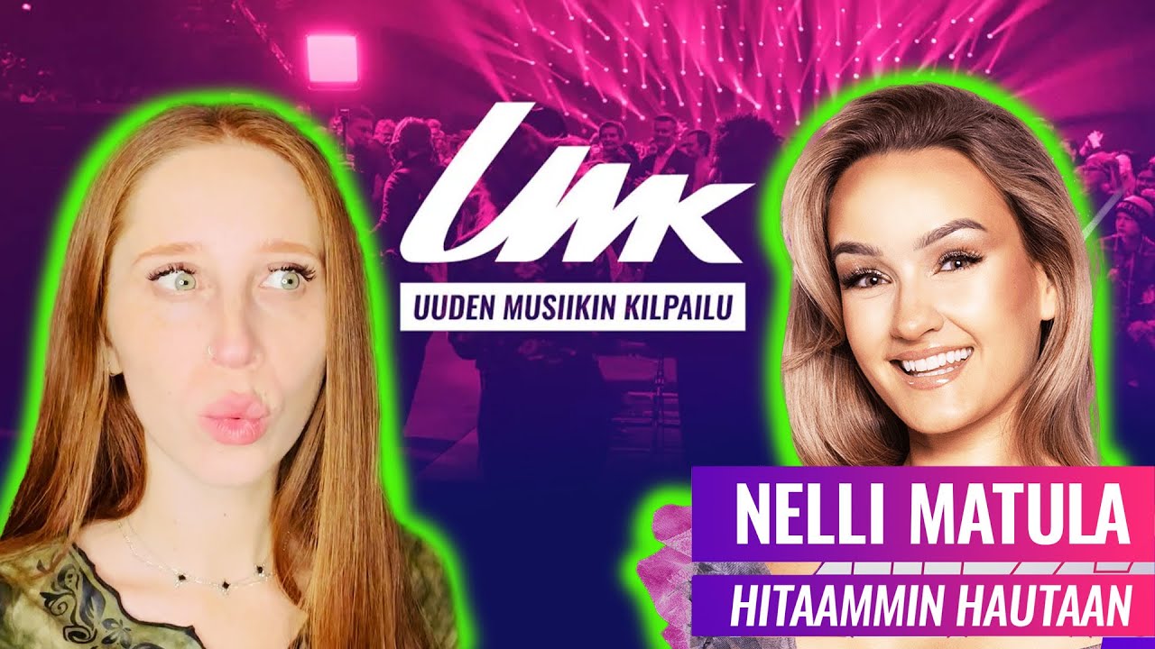 LET'S REACT TO NELLI MATULA - “HITAAMMIN HAUTAAN”// UMK 2025 (FINLAND EUROVISION 2025)