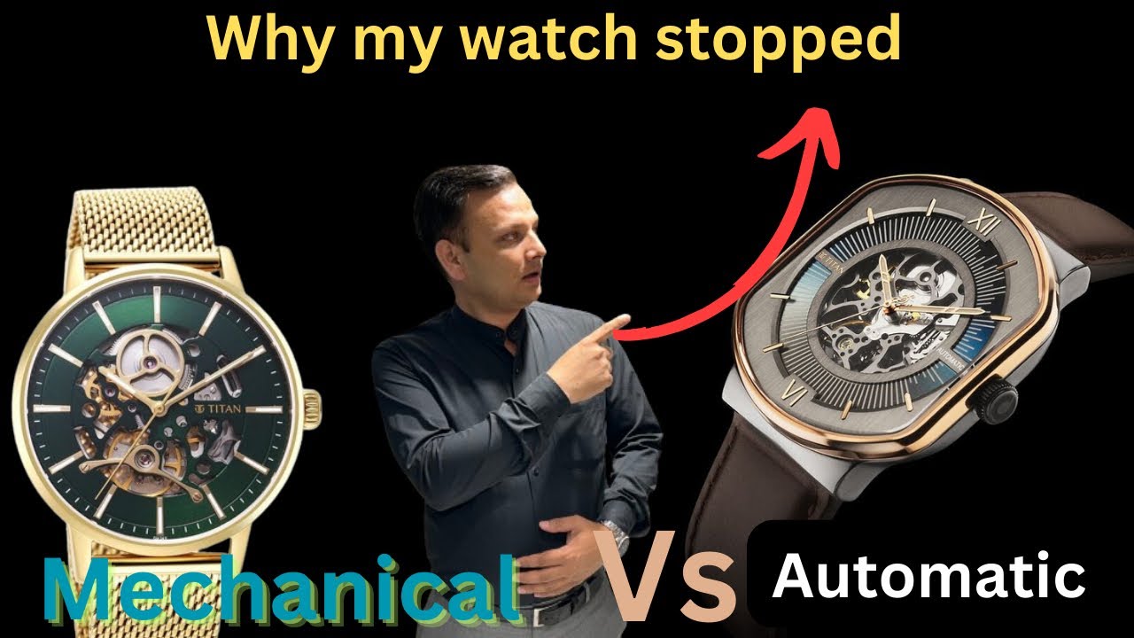 My Automatic watch not working🥵The difference between an automatic and mechanical watch| in Hindi