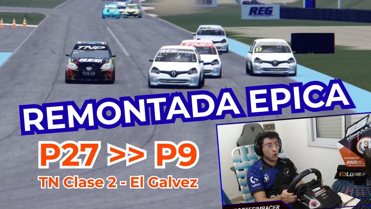 ¡DE ÚLTIMO A TOP 10! 😱 La remontada más loca en el Gálvez | TN Clase 2