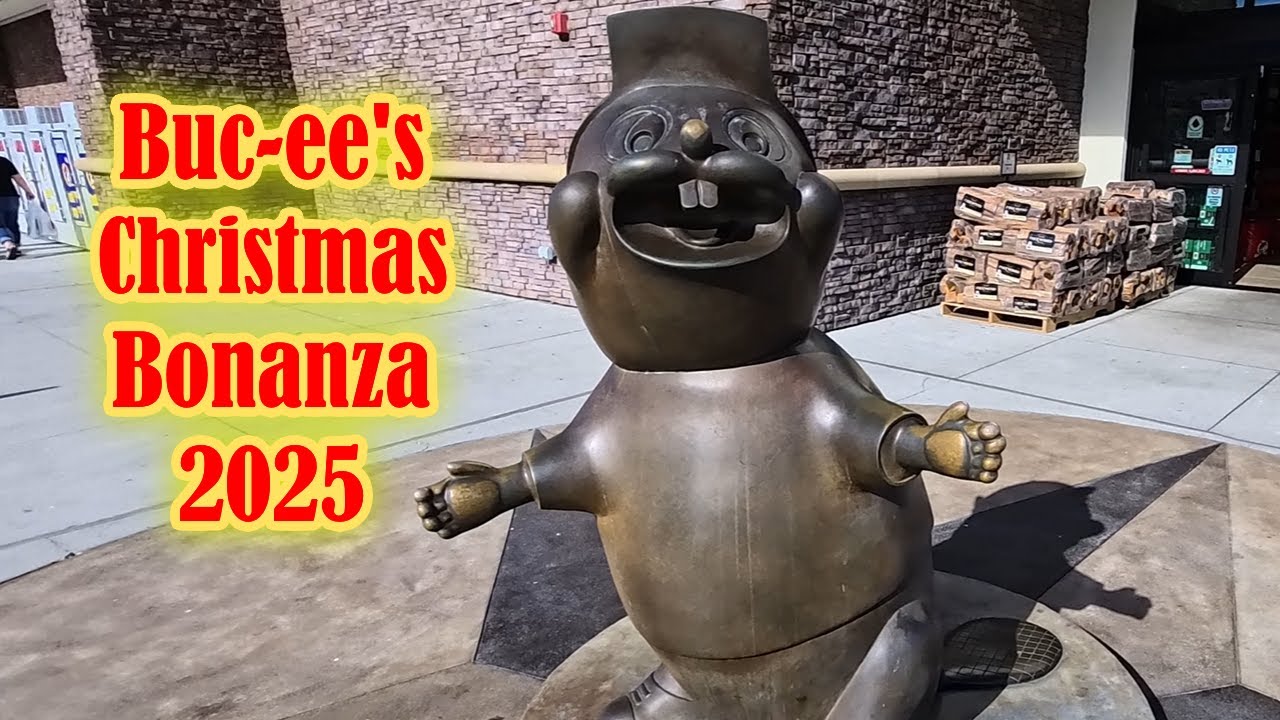 Spending time with the other rodent in our life! | Buc-ee's Christmas Bonanza 2025