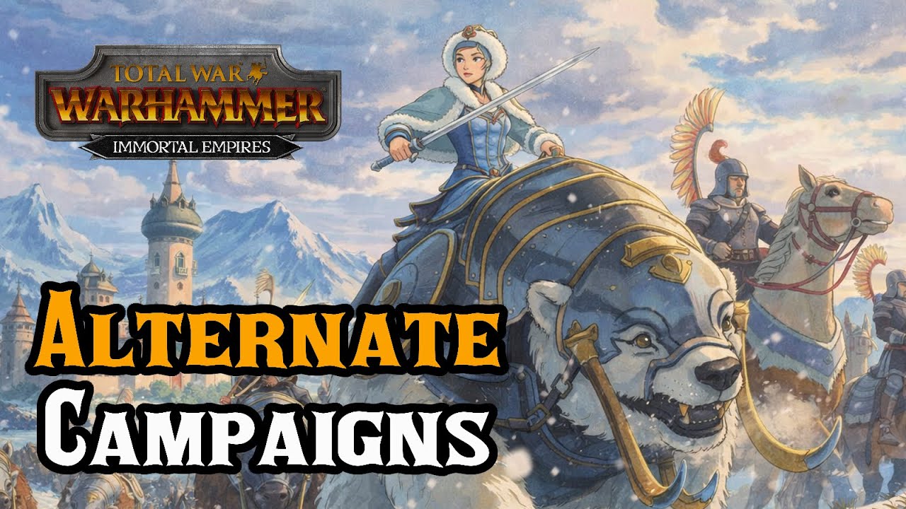 iCT Alternative Start Position MOD! - Total War: Warhammer 3 Immortal Empires
