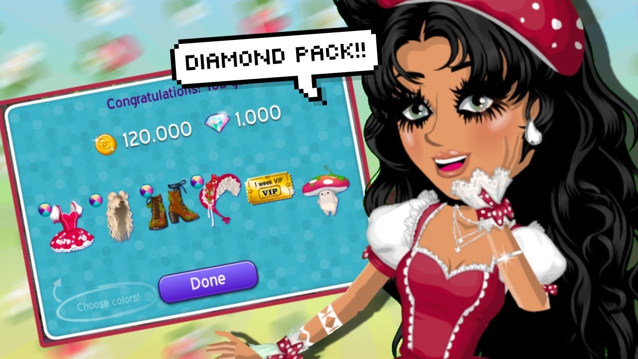 I bought another diamond pack on MSP....