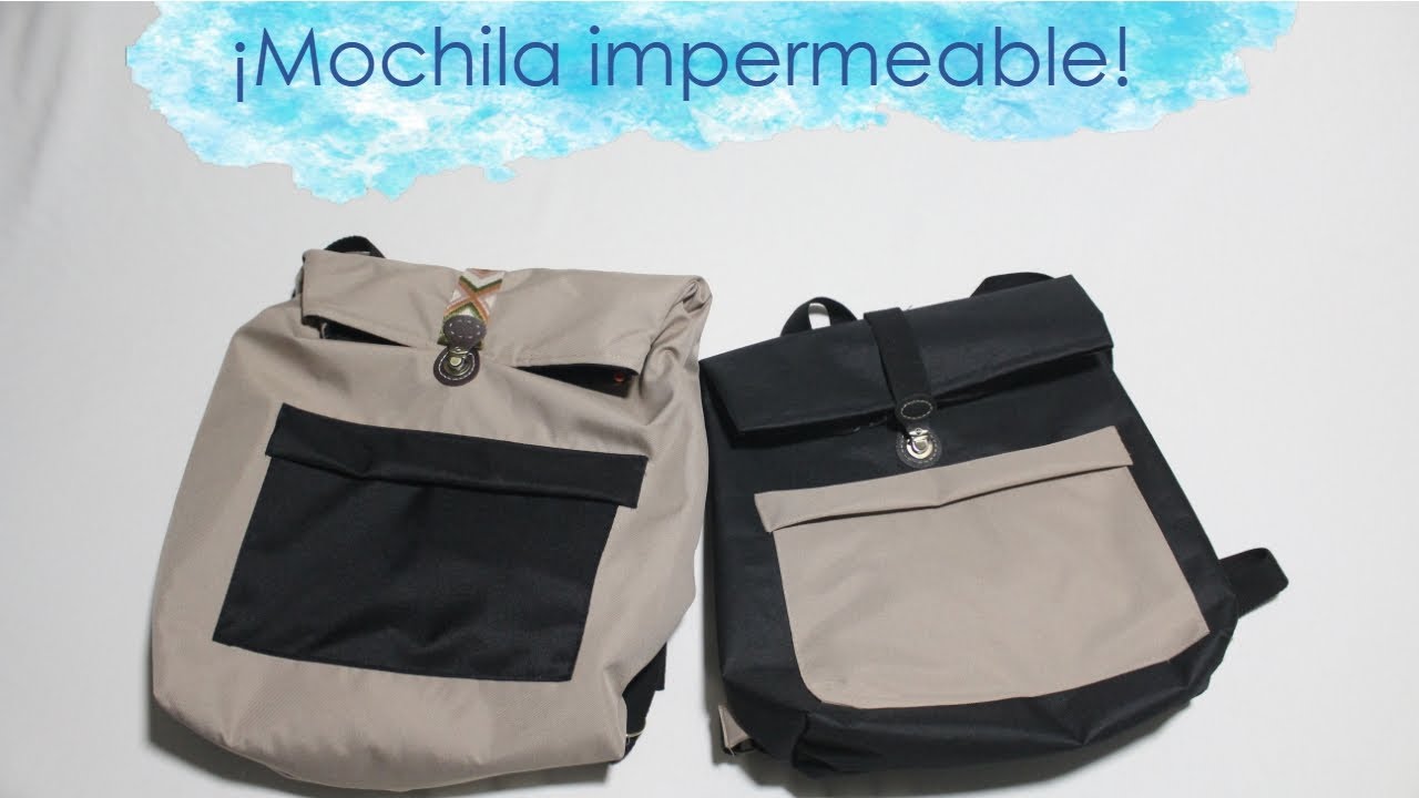 Cómo hacer una mochila impermeable | ACERICO TELAS