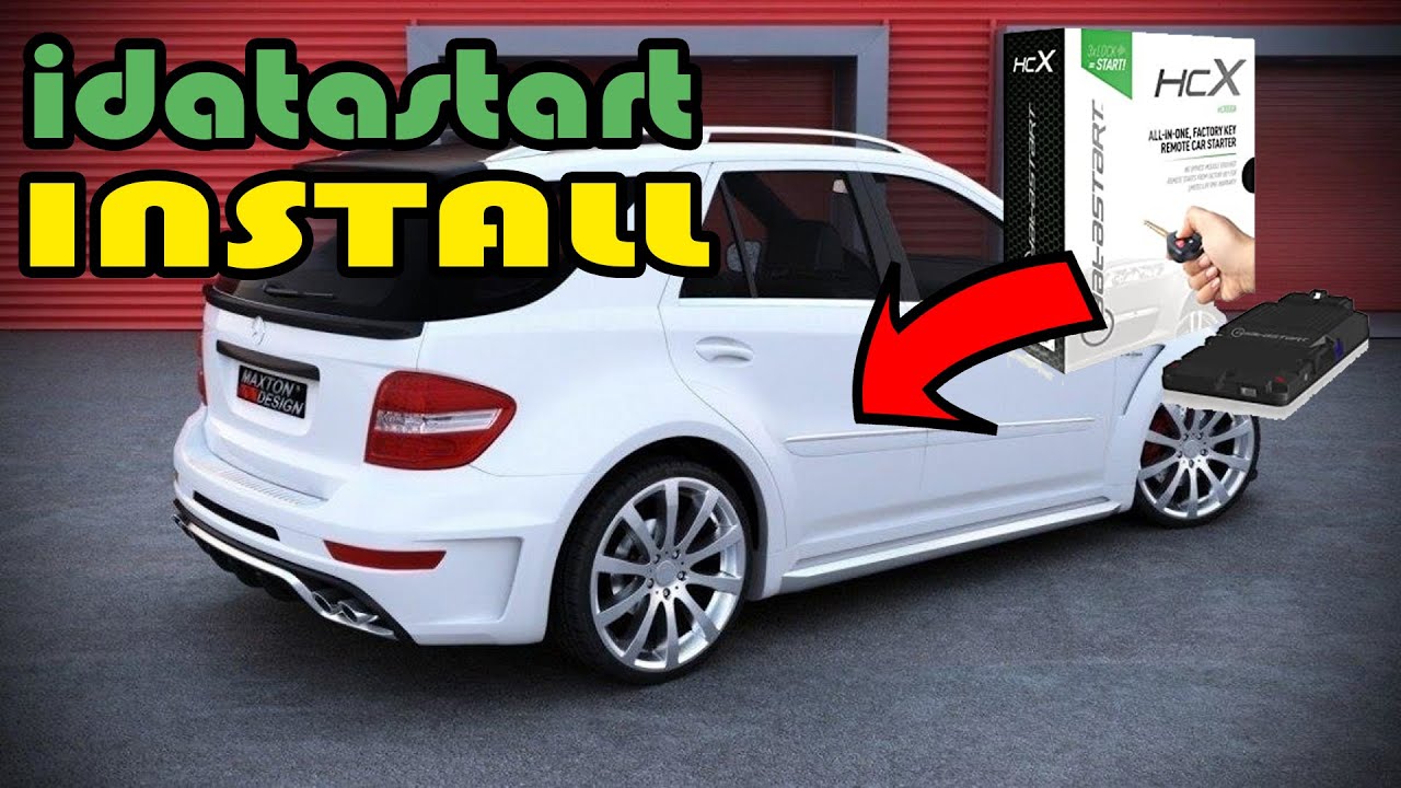 EASIEST REMOTE STARTER INSTALL ~ idatastart on Mercedes ML550 | Gears and Tech