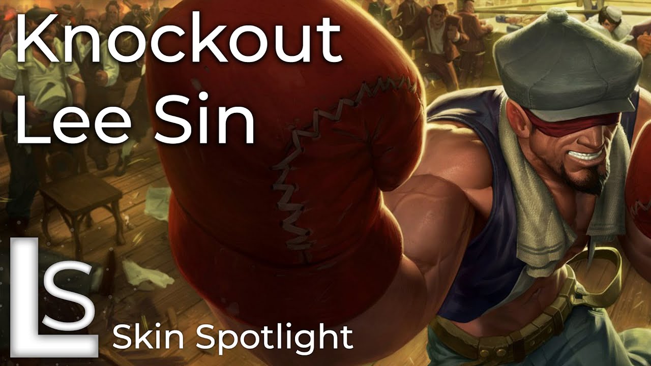 Knockout Lee Sin - Skin Spotlight - Crime City Collection - League of Legends