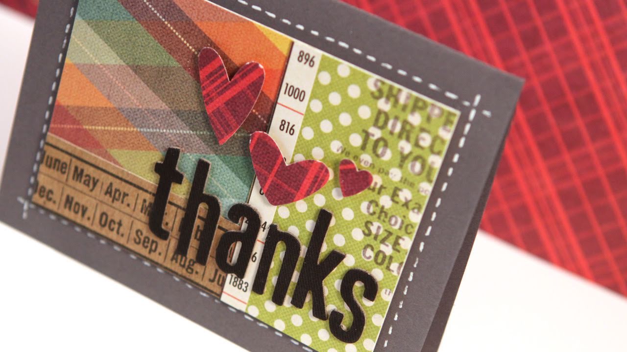 Thanks - Make a Card Monday #154