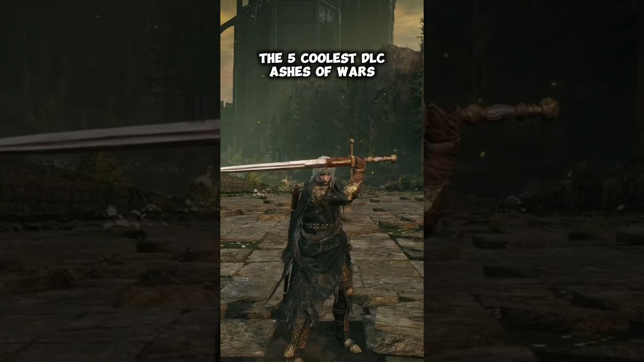 The 5 COOLEST DLC Ashes of War - Elden Ring Shadow of the Erdtree DLC #eldenring #fromsoftware