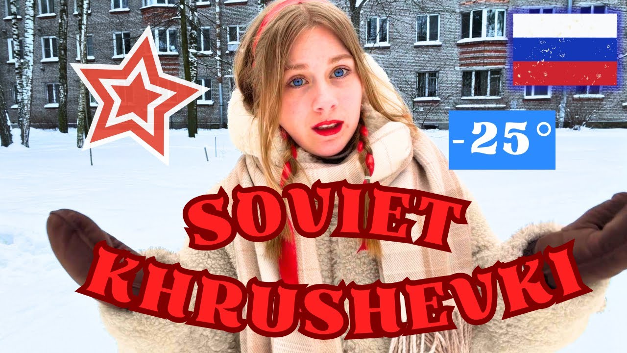 RUSSIAN WINTER In My Typical Soviet Neighborhood 🇷🇺 | Russia Vlog